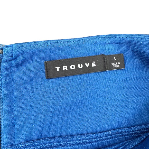 Trouvé Skirt Bundle Ribbed Stretch Short Zip Closure Pink Blue Large - Picture 4 of 11